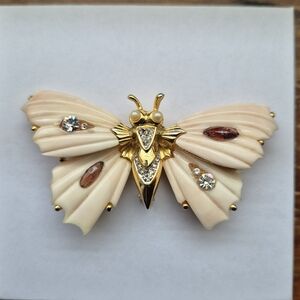 Vintage Hattie Carnegie Butterfly Brooch